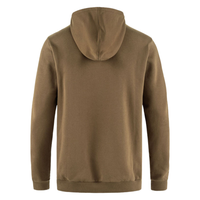 Fjällräven Logo Hoodie M - Fjällräven - Wood Brown - Hoodie 