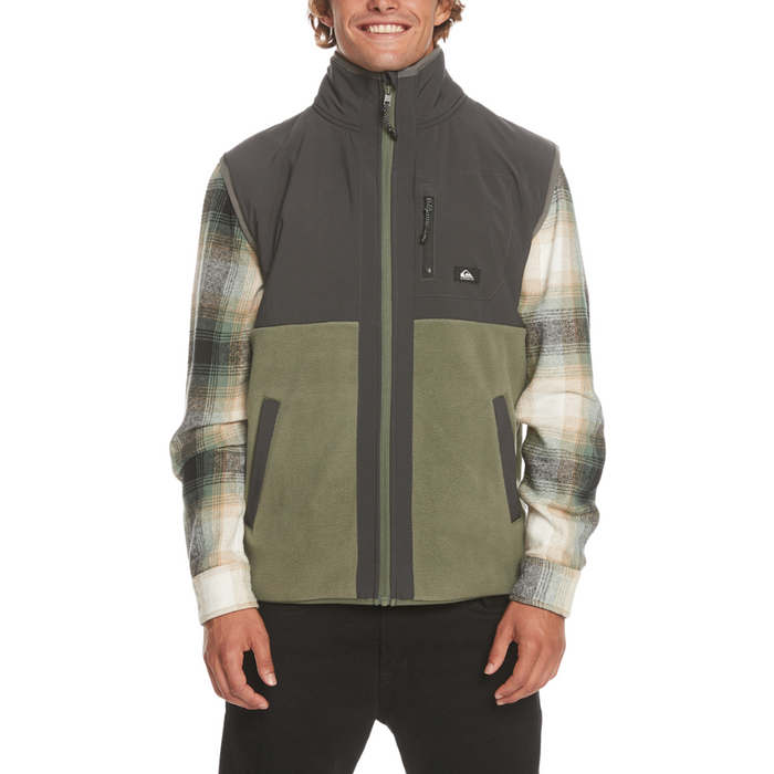 Quiksilver Herren Weste - Polar - Thyme - Weste 