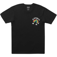 STANCE - COIN FLIP - BLACK - T-SHIRT 