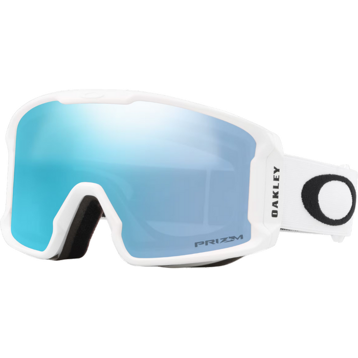 OAKLEY UNISEX SCHIBRILLE - LINE MINER M - MATTE WHITE - Prizm Snow Sapphire Iridium - UNISEX SCHIBRILLE 