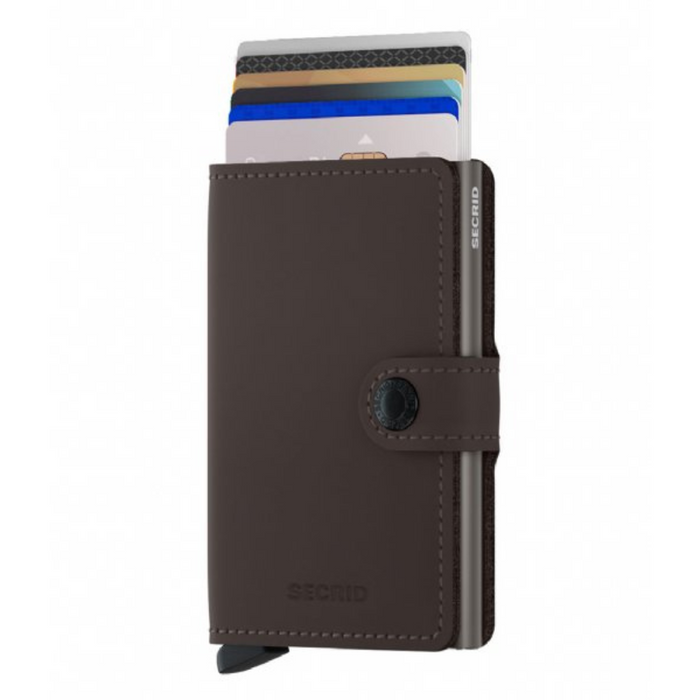 SECRID MINIWALLET - MATTE TRUFFLE - WALLET