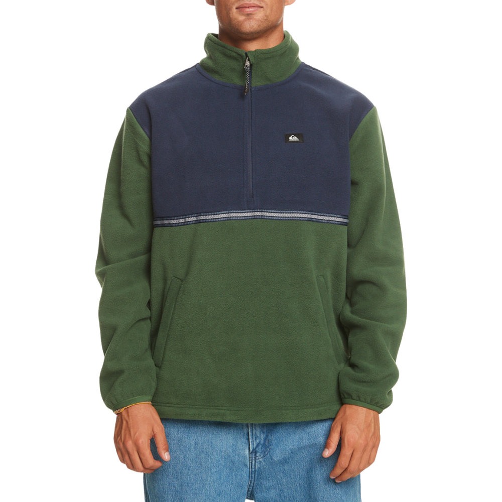 Quiksilver Herren Fleece - Taped Off Polar - Greener Pastures - Fleece 