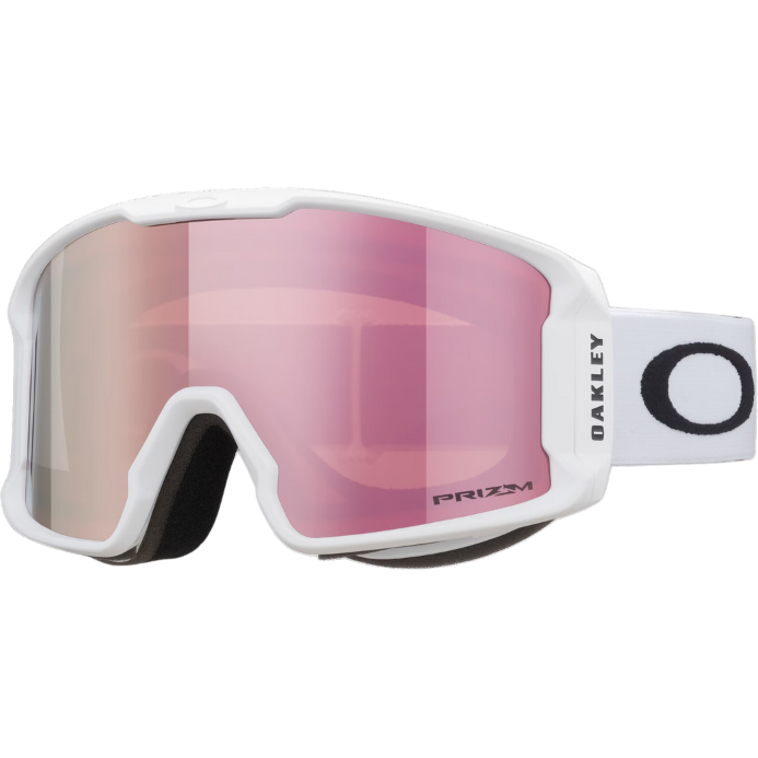 OAKLEY UNISEX SCHIBRILLE - LINE MINER M - MATTE WHITE - Prizm Snow Rose Gold Iridium - UNISEX SCHIBRILLE 