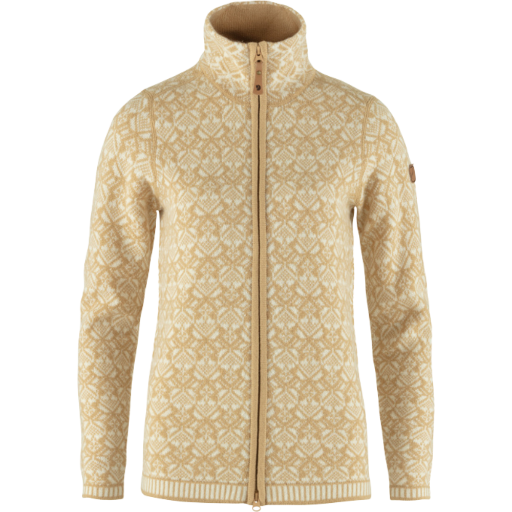 Snow Cardigan W - Fjällräven - Dune Beige - Cardigan