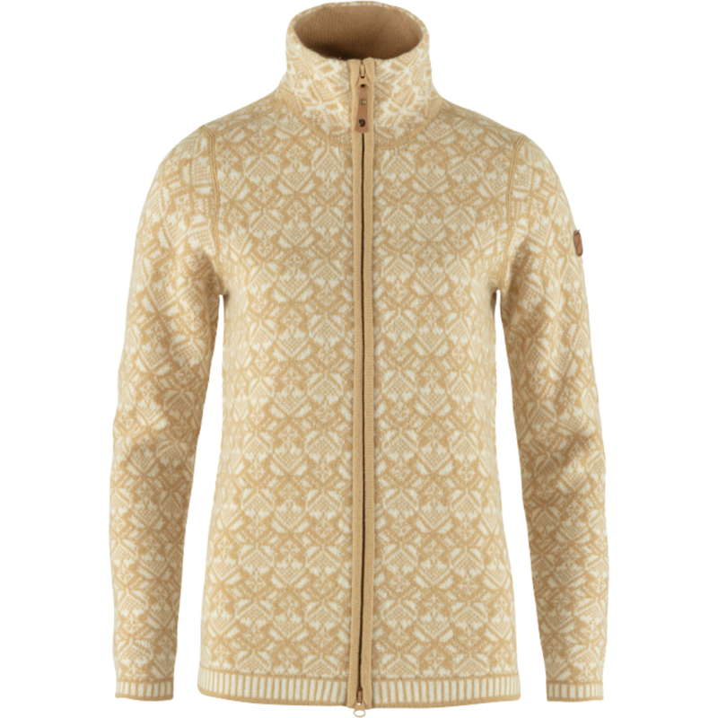 Snow Cardigan W - Fjällräven - Dune Beige - Cardigan