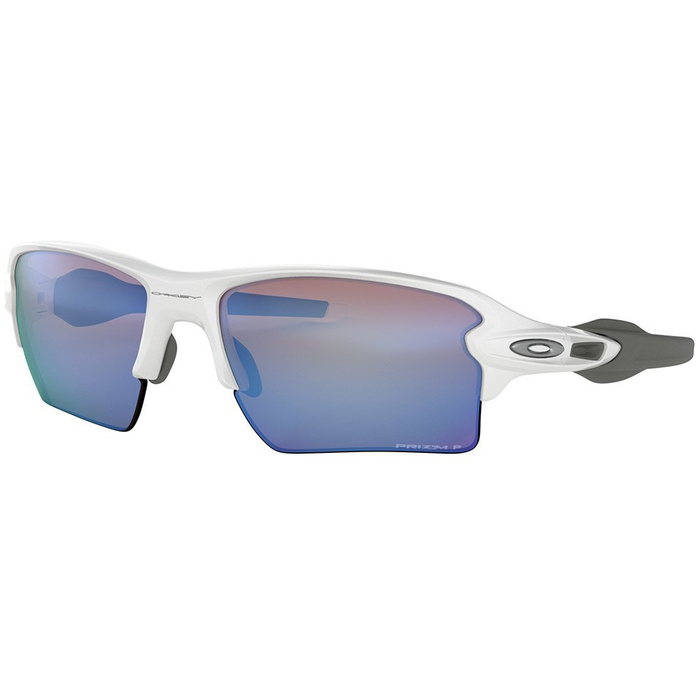 Oakley - Flak 2.0 XL - Polished White - Prizm Deep Water Polarized - Sonnenbrille 