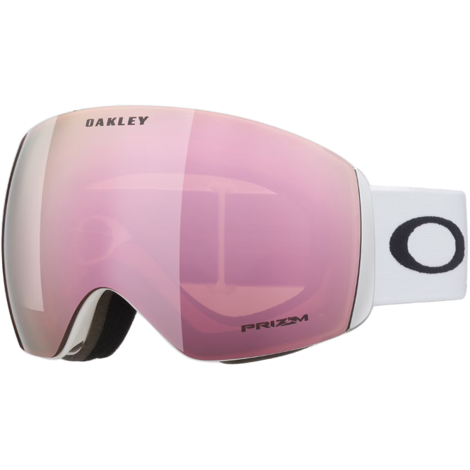 OAKLEY UNISEY SCHIBRILLE - FLIGHT DECK L - Matte White - Prizm Rose Gold Iridium - UNISEX SCHIBRILLE