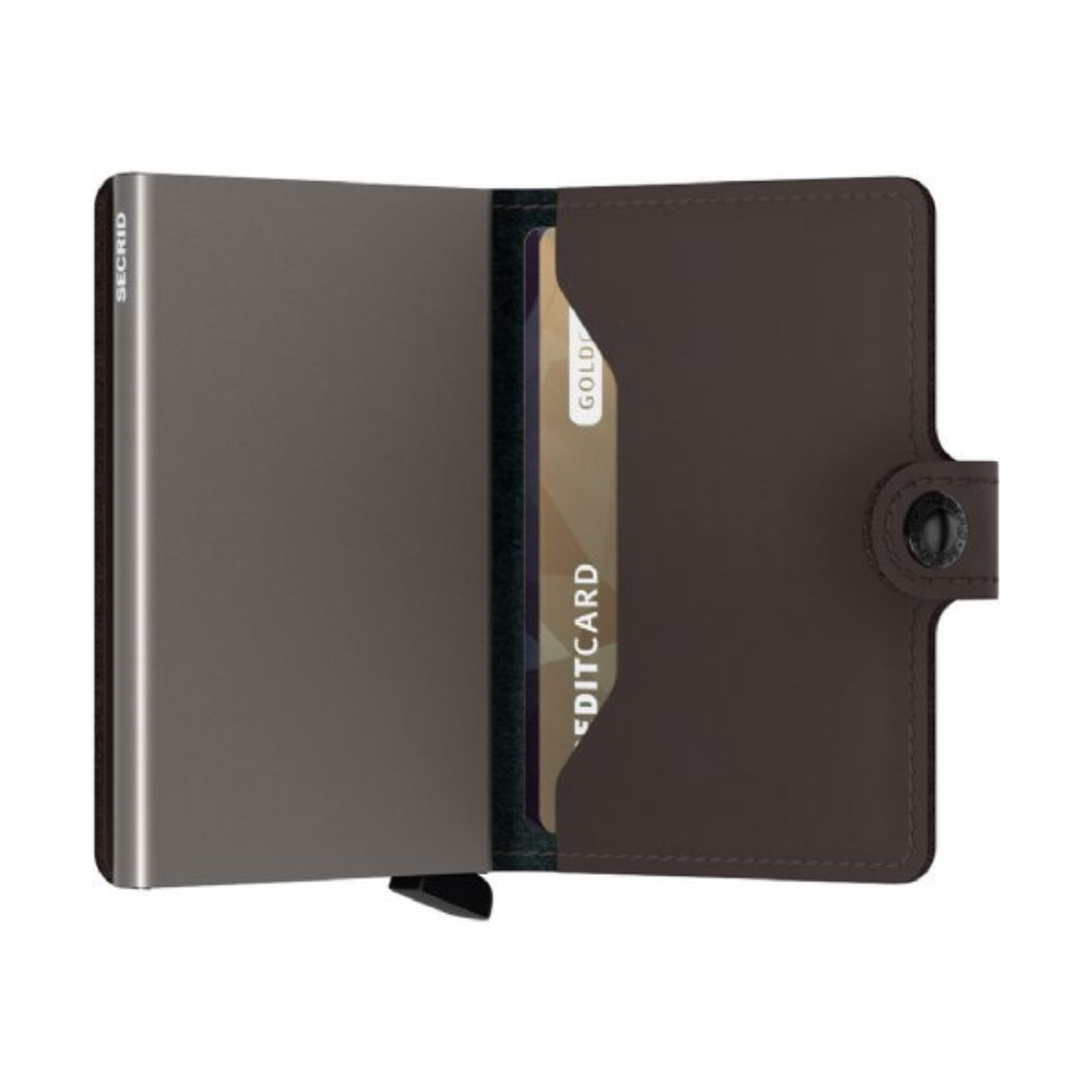 SECRID MINIWALLET - MATTE TRUFFLE - WALLET