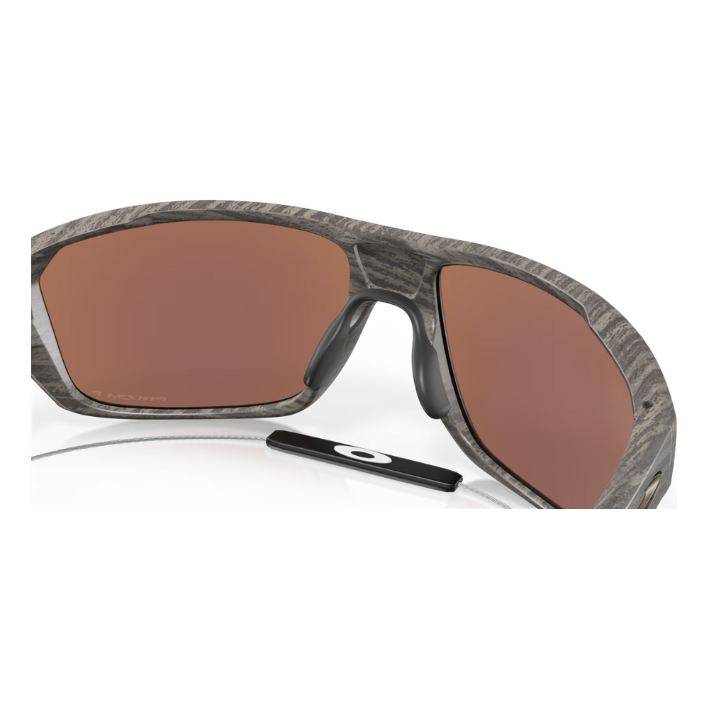 Split Shot - Oakley - Woodgrain - Prizm Deep Water Polarized - Sonnenbrille 