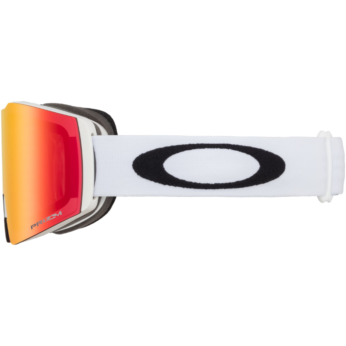 OAKLEY UNISEX SCHIBRILLE - FALL LINE M - WHITE BLACK - Prizm Torch Iridium - UNISEX SCHIBRILLE 