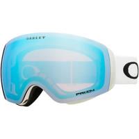 OAKLEY UNISEX SCHIBRILLE - FLIGHT DECK M - MATTE WHITE - PRIZM SAPPHIRE  IRIDIUM - UNISEX SCHIBRILLE