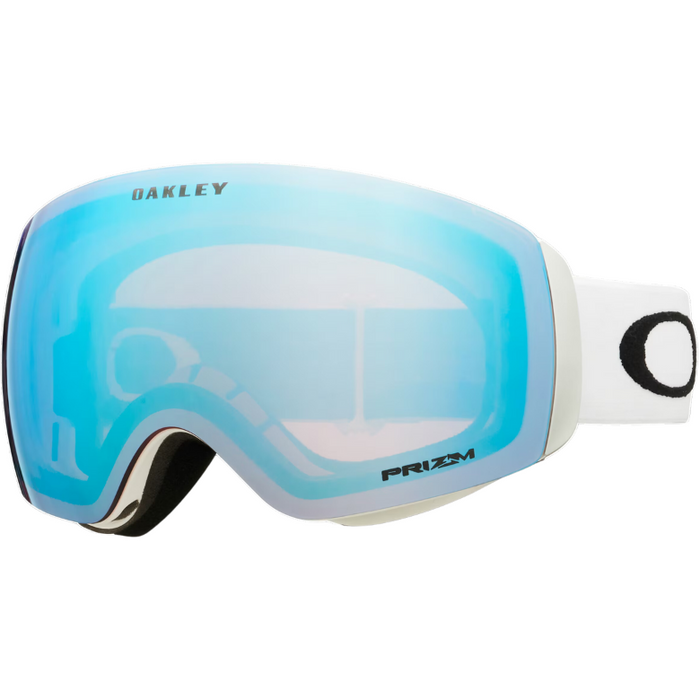 OAKLEY UNISEX SCHIBRILLE - FLIGHT DECK M - MATTE WHITE - PRIZM SAPPHIRE  IRIDIUM - UNISEX SCHIBRILLE