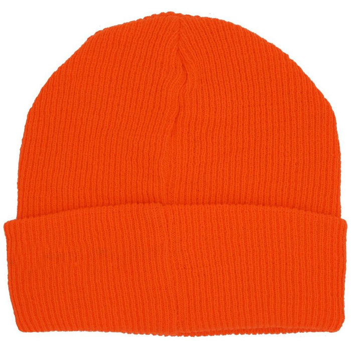 Metal Script Beanie - Phieres - Orange - Beanie