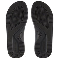 Coastal Oasis Deluxe - Quiksilver - black/black/grey - Flip Flops