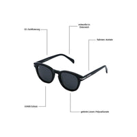 Rephinion - Phieres - BLK Black - Sonnenbrille