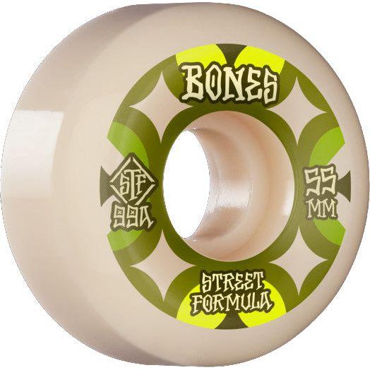 Bones - STF Retros 99A V5 Sidecut - White - SB Rollen-Wheels