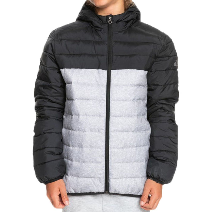 SCALY MIX YOUTH B JCKT KVJ0 - Quiksilver - BLACK - Übergangsjacke