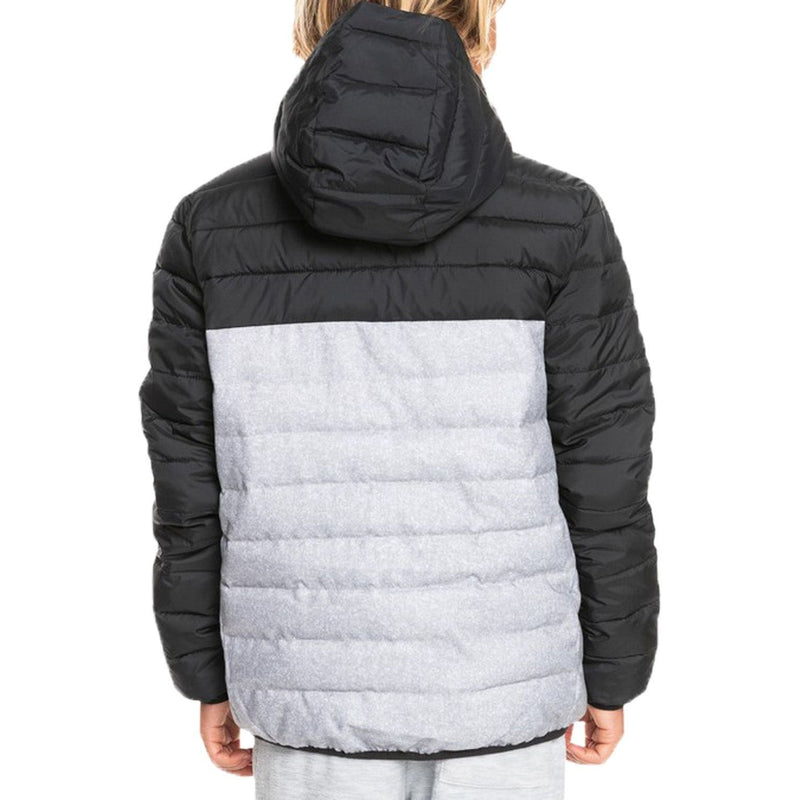 SCALY MIX YOUTH B JCKT KVJ0 - Quiksilver - BLACK - Übergangsjacke