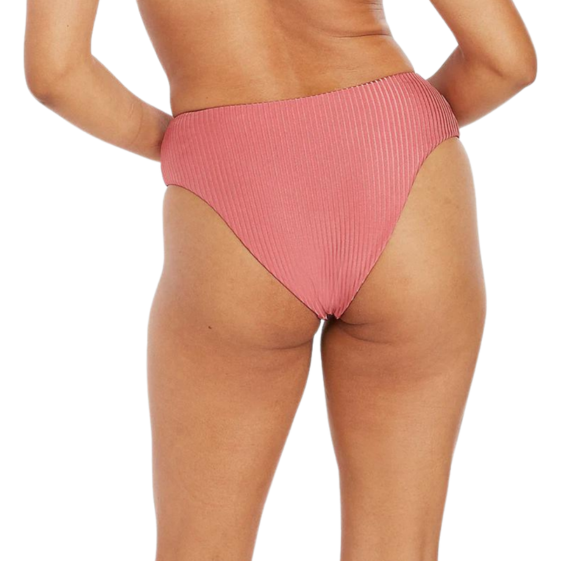 SIMPLY RIB RETRO-Volcom-Dusty Rose-Bikini Hose