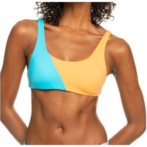 COLORBLOCK PARTY BRALETTE - Roxy - BACHELOR BUTTON - Bikini Tops