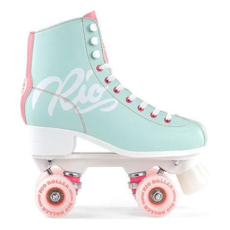 Rio Roller - Script - Damen - Rollschuhe - Teal/Pink