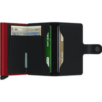 Secrid - miniwallet - Matte Black & Red- Geldtaschen