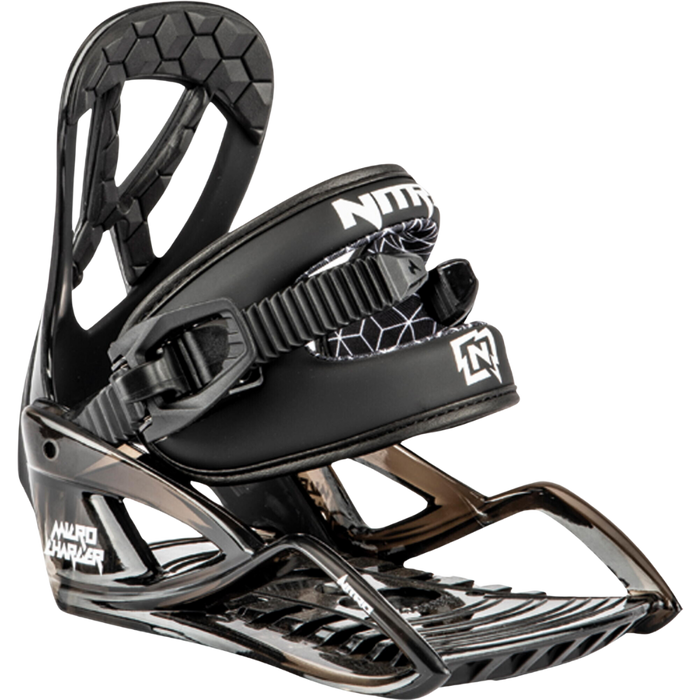 NITRO MICRO CHARGER - Nitro - BLACK - Snowboard-Bindung