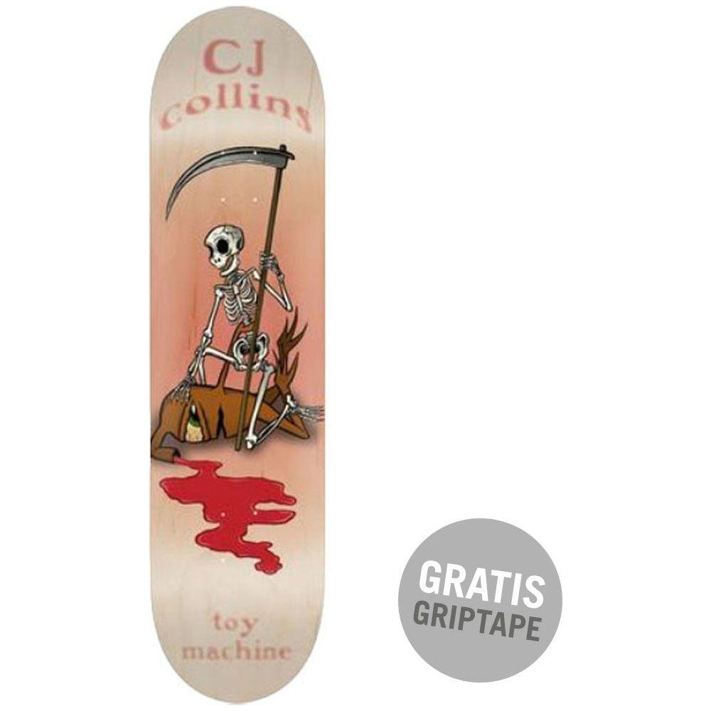 TM 8.25 Collins Reaper Skeleton - Toy Machine - NOCOLOR - Skatedeck