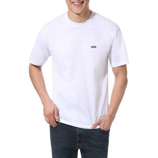 Vans - Left Chest Logo - Streetwear - Shirts & Tops - Shirts und Tops - T-Shirt - white/black