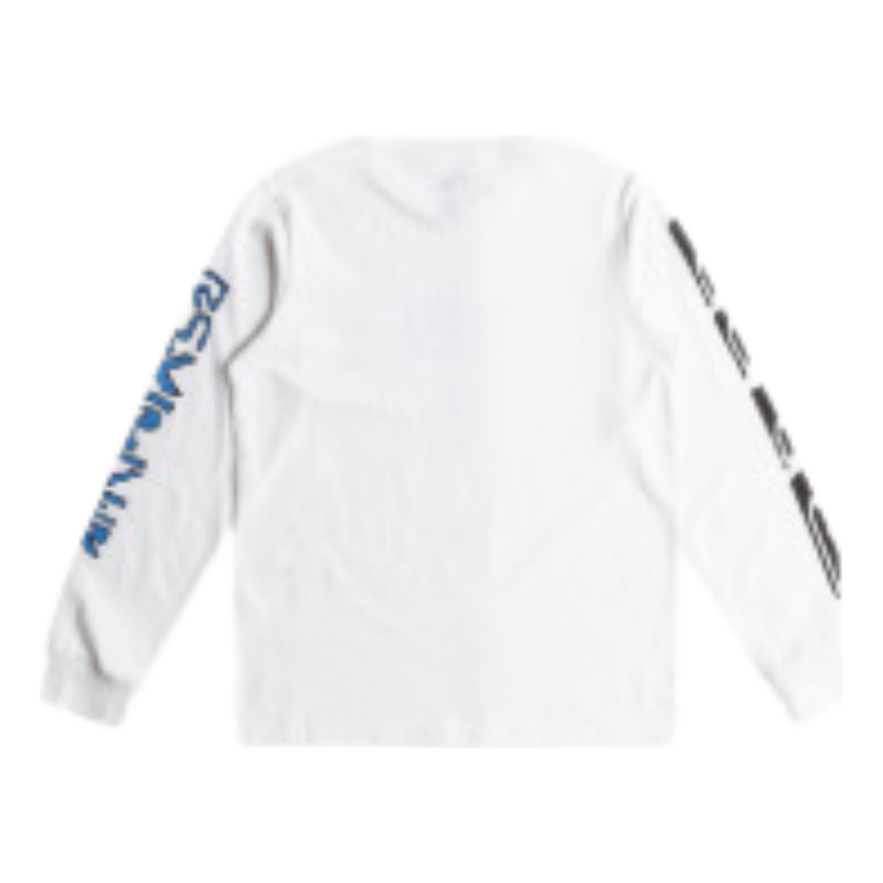 Warped LS Youth - Quiksilver - Weiß - T-Shirt Langarm