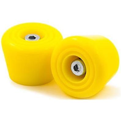 Rio Rollers - Stoppers - Rollschuh Stopper - Rollschuh Bremsen - Rio Rollers Bremsen - Rio Rollers Stoppers - yellow - gelb 