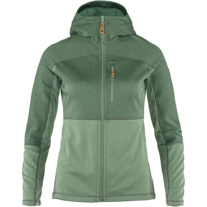 Fjällräven - Abisko Trail Fleece W - Patina Green - Outdoor - Outdoorbekleidung - 2nd Layer - 2nd Layer Fleece