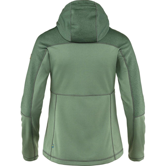 Fjällräven - Abisko Trail Fleece W - Patina Green - Outdoor - Outdoorbekleidung - 2nd Layer - 2nd Layer Fleece