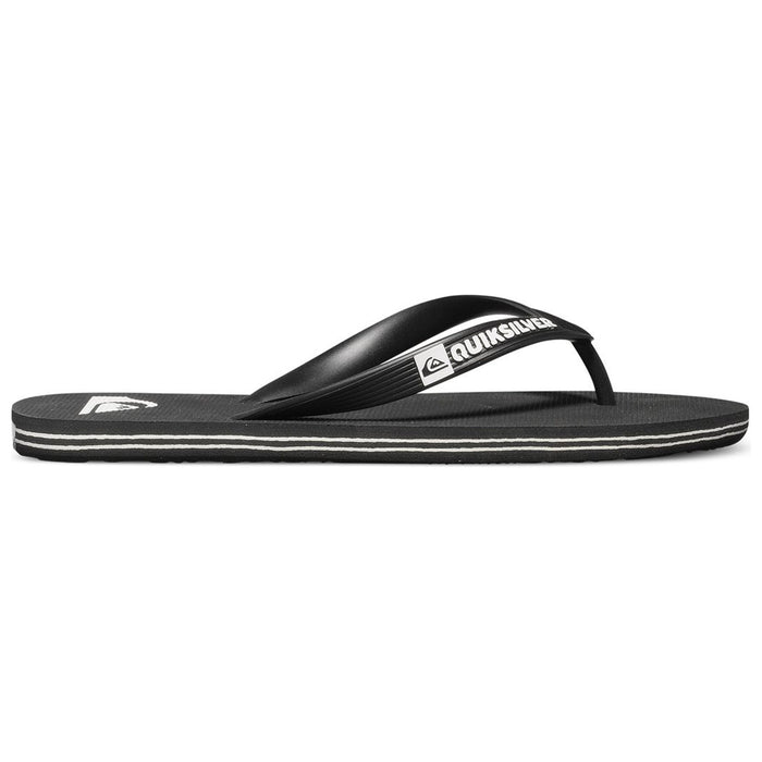 Quiksilver - Molokai - Schuhe  -  Sandalen/FlipFlops  -  Flip Flops - black/black/white