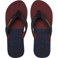 MOLO ECLIPSDEL - Quiksilver- BLACK/GREY/BROWN - Flip Flop