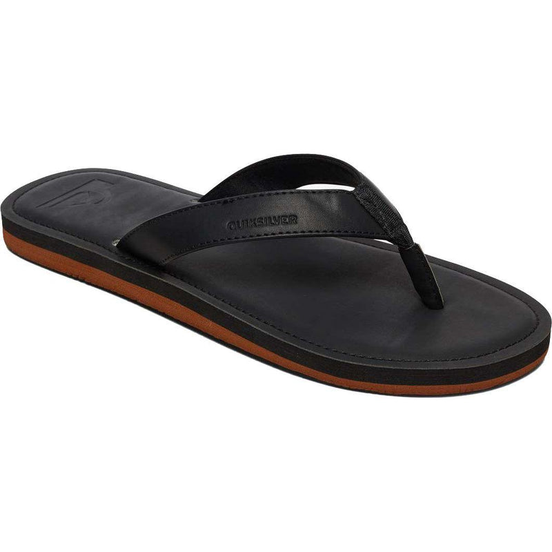 MOLOKAINUBUCII - Quiksilver - solid black - Flip Flop