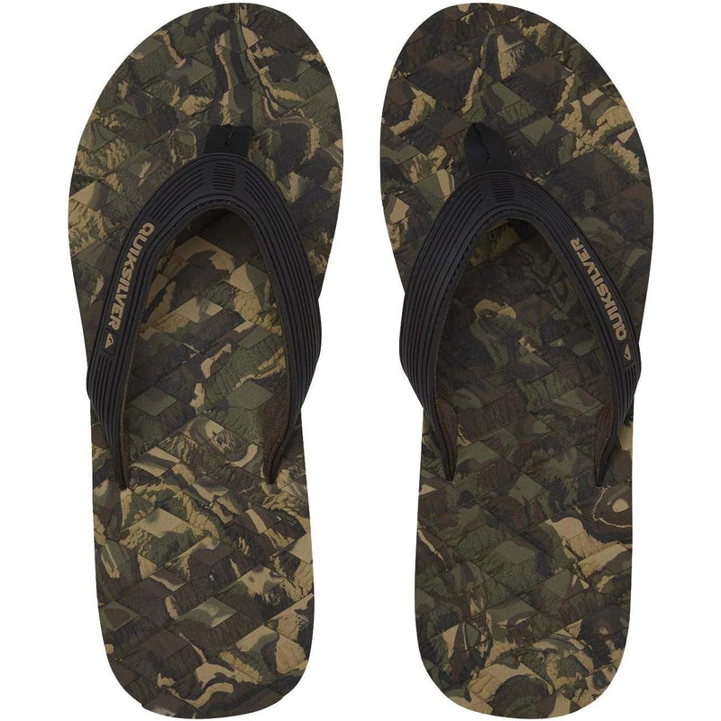 MASSAGE 2 - Quiksilver - BLACK/GREEN/BLACK - Flip Flop