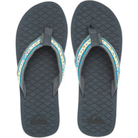 HILLCREST M SNDL XGBS - Quiksilver - GREEN/BLUE/GREY - Flip Flop