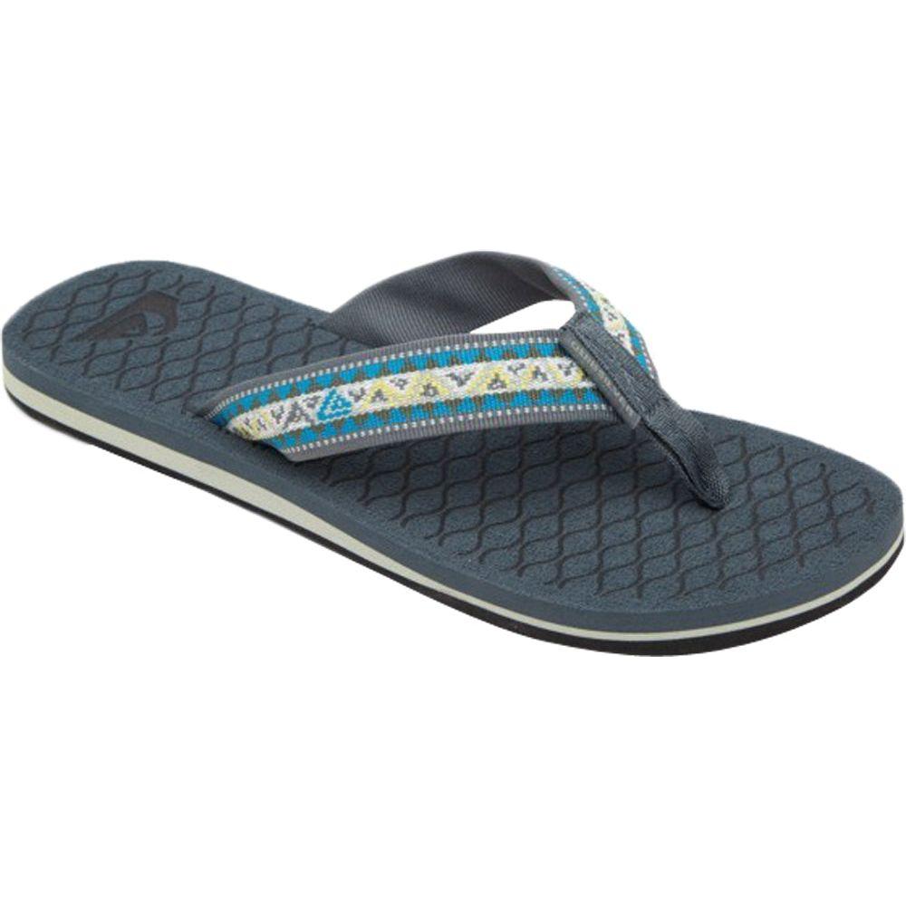 HILLCREST M SNDL XGBS - Quiksilver - GREEN/BLUE/GREY - Flip Flop