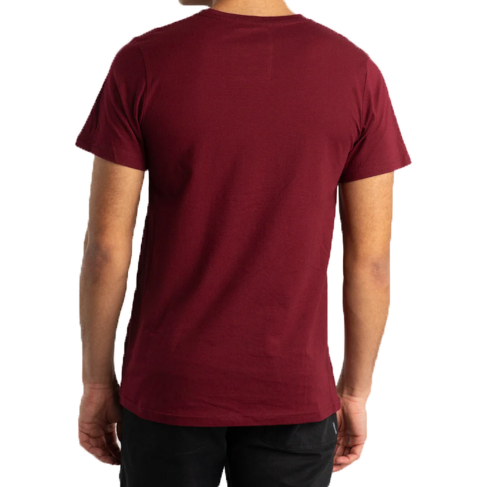 T-shirt Stockholm Pencil Bike Burgu - Dedicated - Burgundy - T-Shirt