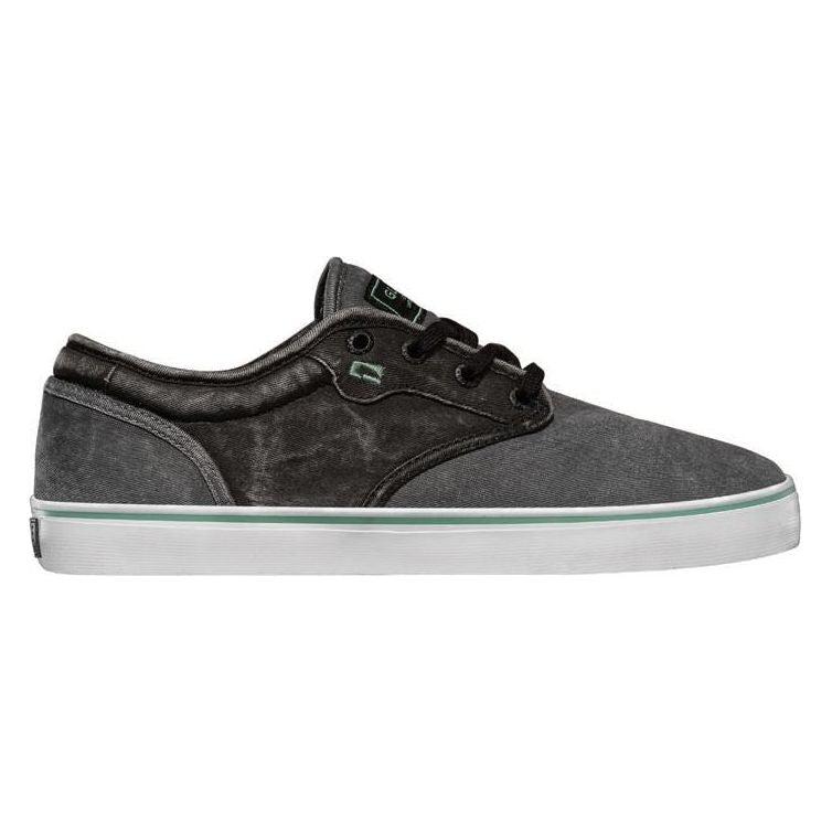 Globe - Moltey - Skateschuhe - Schuhe - Dark Shadow Black Wash - Globe Sneakers - Globe Shoes - Globe Motley black fg - black motley sneakers