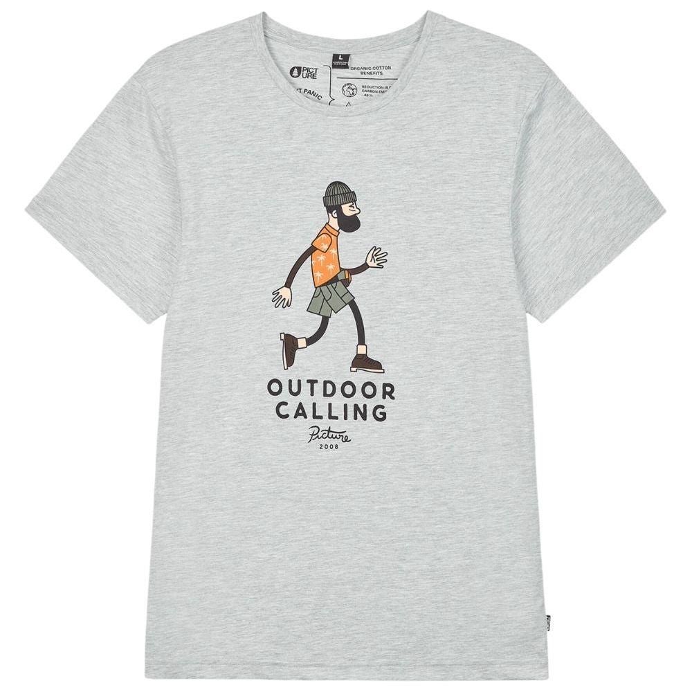 Murray Tee - Picture - Grey Melange 