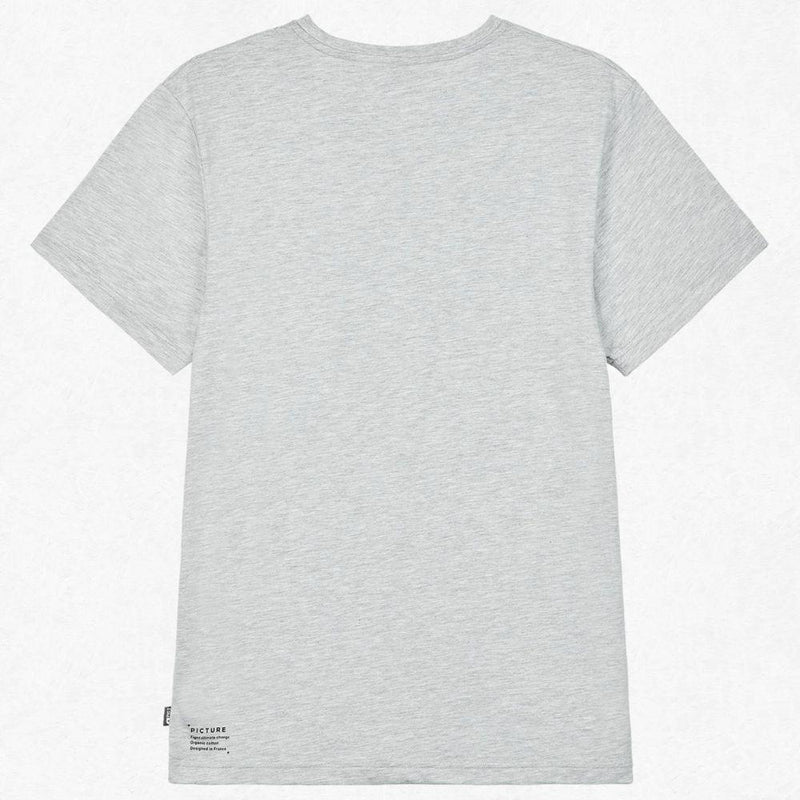 Murray Tee - Picture - Grey Melange 