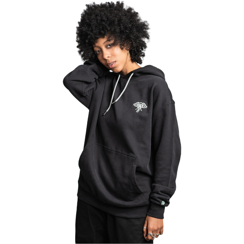 AM Lephant Hood - BenonConform - Black - Hoodie 