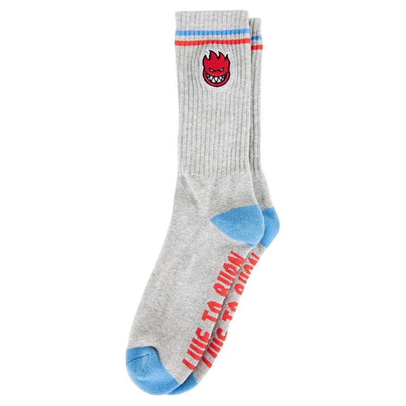 Bighead Fill EMB - Spitfire - HTR BLU RED - Socken