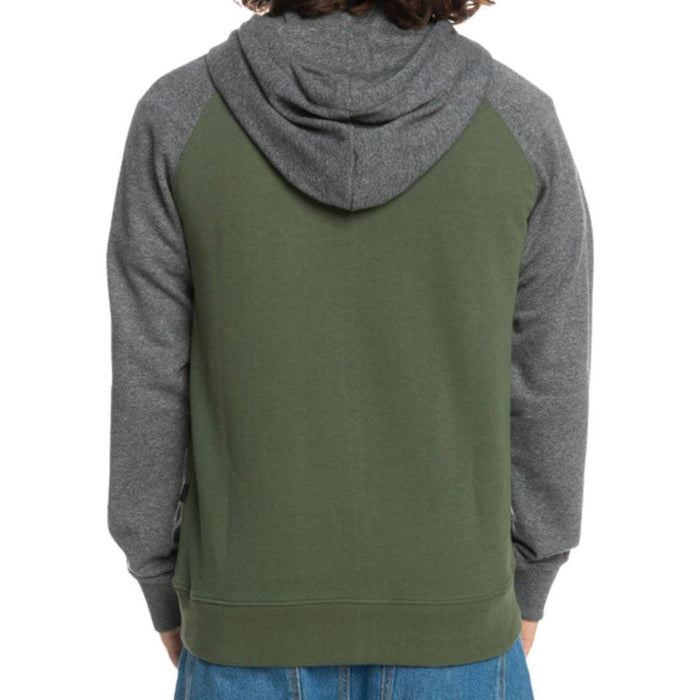 ESSENTIALS ZIP RAGLAN - Quiksilver - Thymian - Hoodie mit Reißverschluss