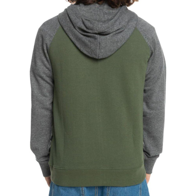 ESSENTIALS ZIP RAGLAN - Quiksilver - Thymian - Hoodie mit Reißverschluss