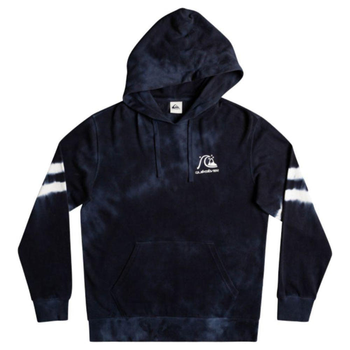 ENGINEERED TIE DYE HOODIE - Quiksilver - INSIGNIA BLUE SNOW - Kapuzenpulli