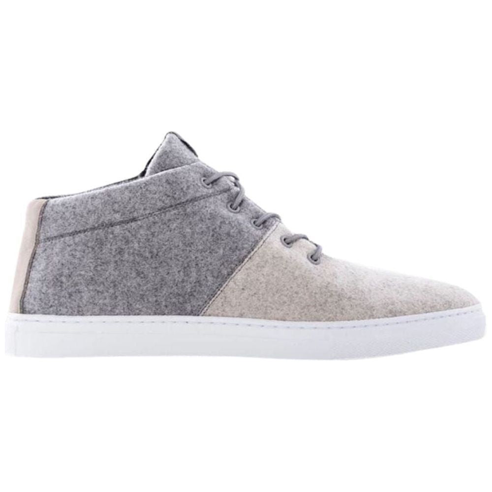 Baabuk - Sky Wooler - Middle Grey - Schuhe - Sneakers - Sneaker High