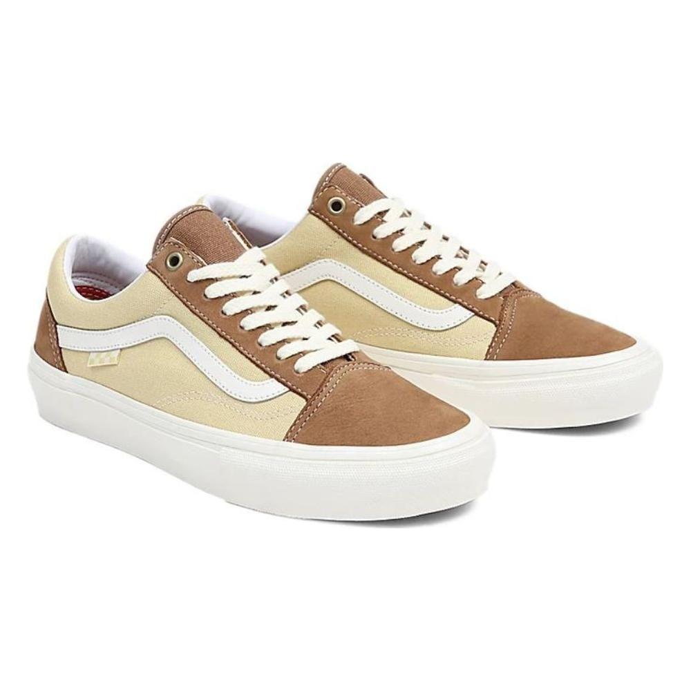 Skate Old Skool - Vans - Damen - Nubuck/Canvas Brown - Sneaker